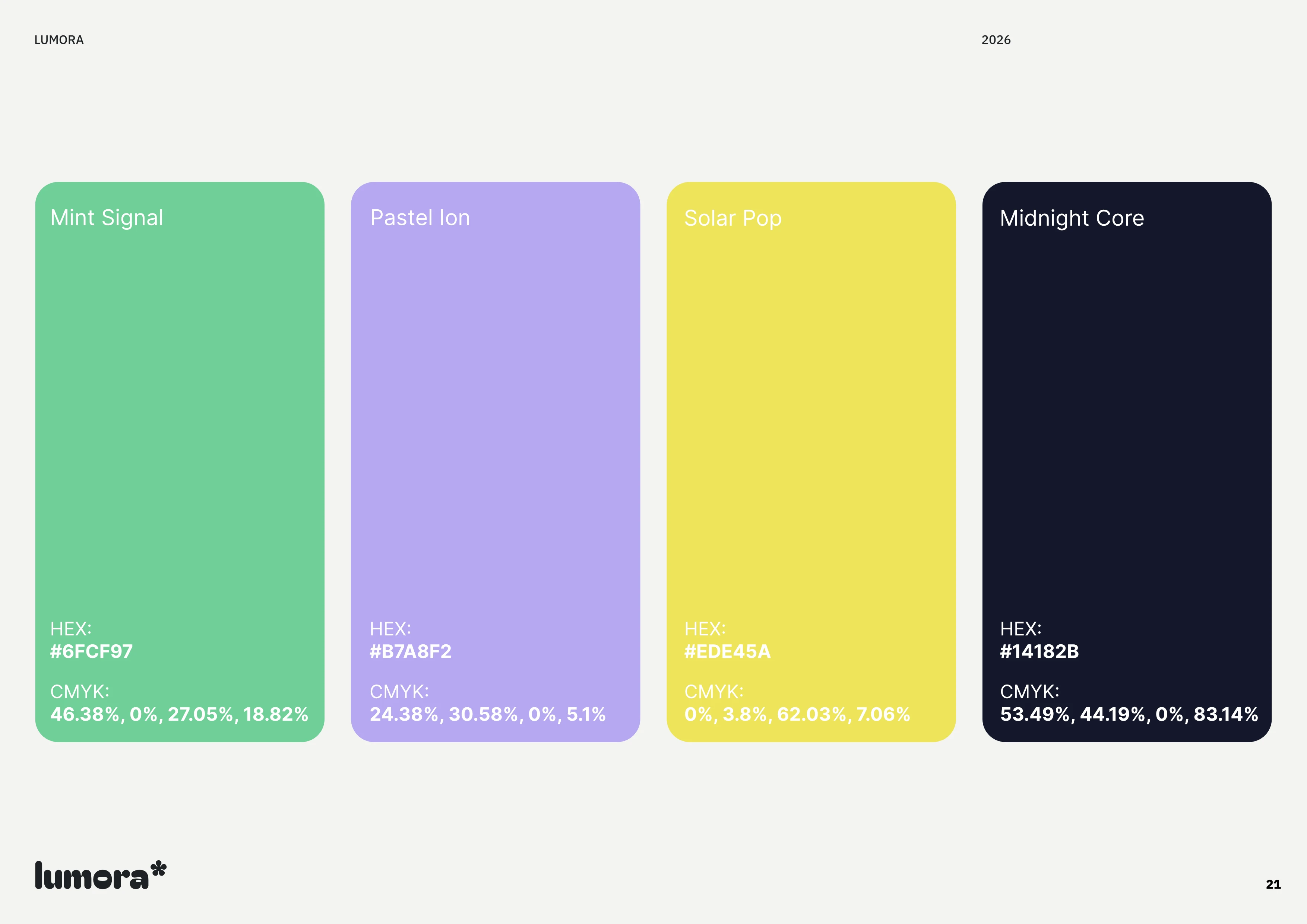 Lumora Branding Guidelines 21