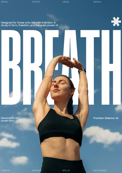 BREATH poster — movement and balance